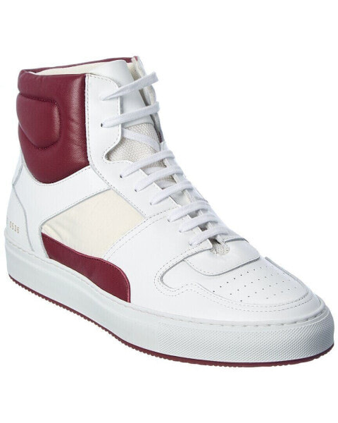 Common Projects Leather High-Top Sneaker Men's White 40