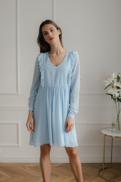 Sukienka L083 Niebieski