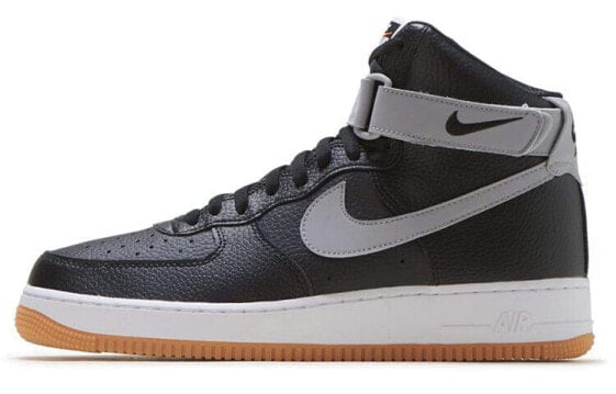 Nike Air Force 1 High 07 高帮 板鞋 男款 黑白灰 / Кроссовки Nike Air Force AT7653-001