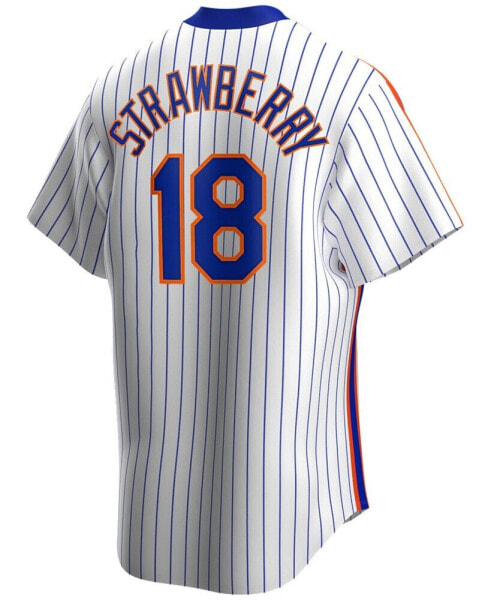 Men's Darryl Strawberry New York Mets Coop Player Replica Jersey