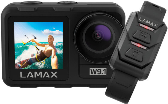 LAMAX Electronics Lamax W9.1 - 4K Ultra HD - 20 MP - 240 fps - Wi-Fi - 1350 mAh - 127 g