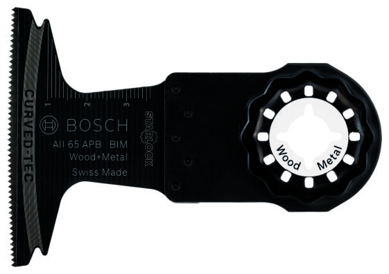 Bosch Starlock BIM Tauchsägeblatt AII 65 APB Wood and Metal 40 x 65 mm