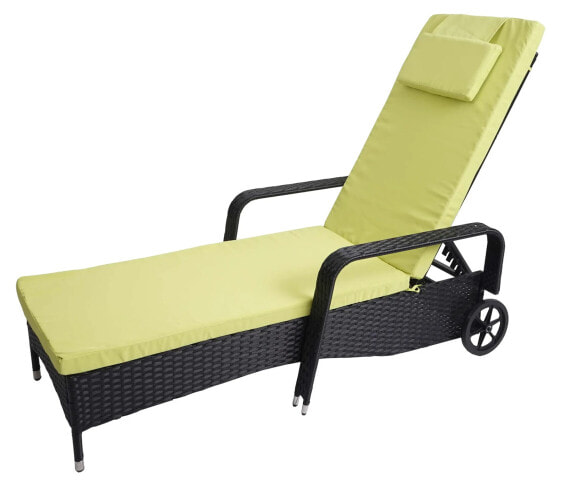 Poly-Rattan Sonnenliege Carrara