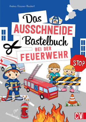 Das Ausschneide-Bastelbuch Bei der Feuerwehr, 1 St