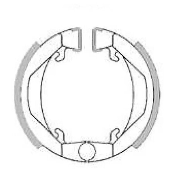 BRENTA MOTO 01241 Brake Shoe