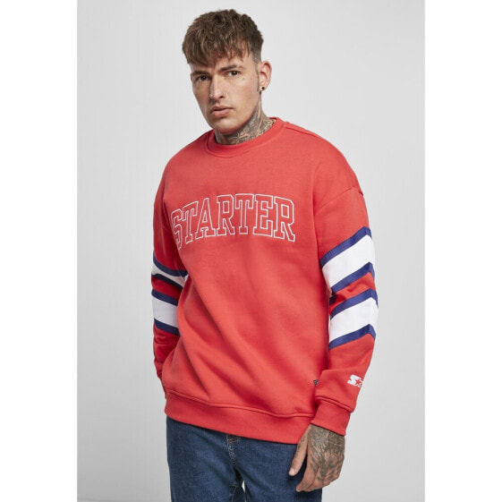 Толстовка мужская URBAN CLASSICS Starter Team Front Crew Sweatshirt