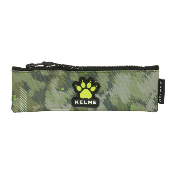 Школьный пенал Kelme Travel Чёрный Зеленый 20 x 6 x 1 cm