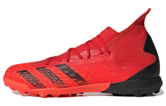 Футбольные кроссовки Adidas Predator Freak.3 TF - красно-черные - для мужчин и женщин
