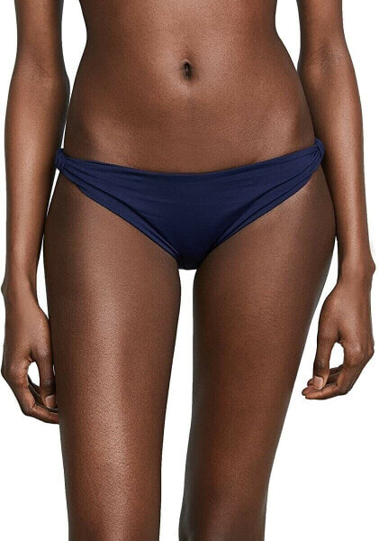 L Space 262916 Women's Navy Sundrop Hipster Bikini Bottom Swimwear Size M