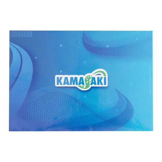 Наклейки декоративные KAMASAKI Логотип A6 синие