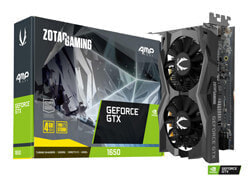 Zotac GeForce GTX 1650 AMP CORE GDDR6 - 4 ГБ - 128 бит - 7680 x 4320 пикселей - PCI Express 3.0