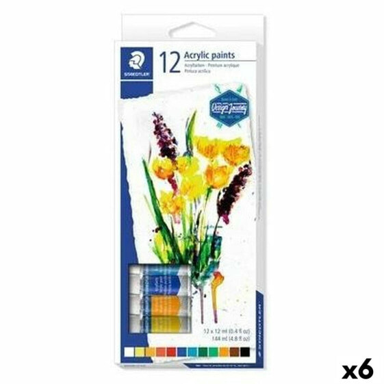 Акриловая краска Staedtler набор 6 Предметы 12 ml