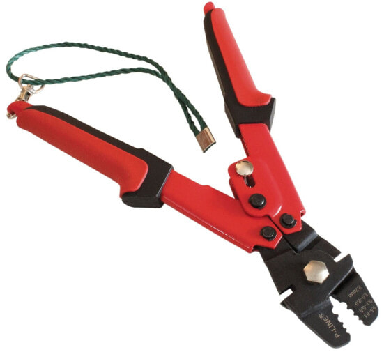 P-Line 10" Heavy Duty Hand Crimper (Swager) | Side Cutters | Comfort Handles