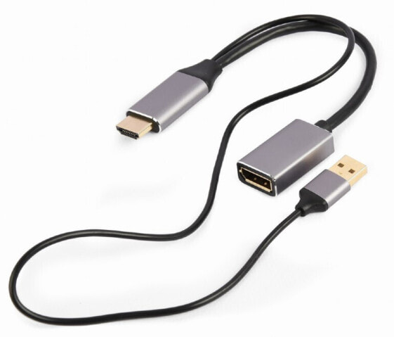 Переходник активный Gembird HDMI male - DisplayPort female