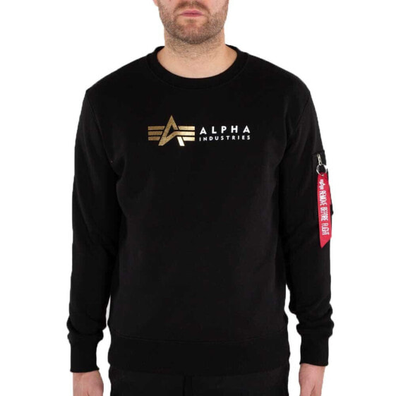 ALPHA INDUSTRIES Label Foil Print sweatshirt