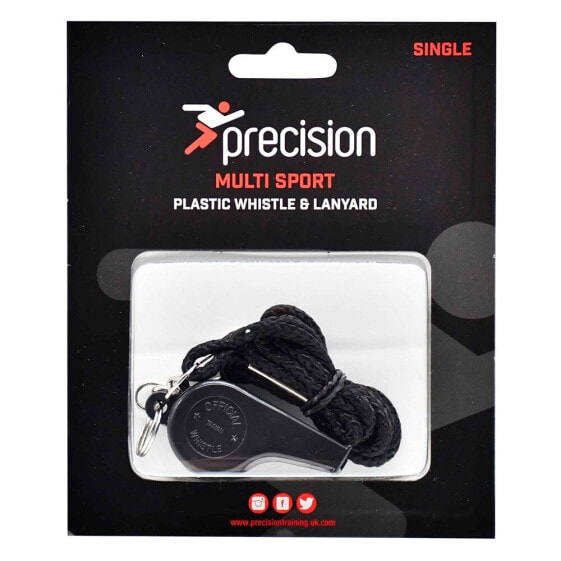PRECISION Plastic Whistle & Lanyard