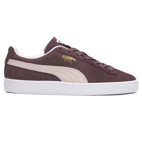 Puma Suede Classic Xxi Lace Up Womens Purple Sneakers Casual Shoes 38141056