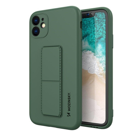 Чехол для смартфона Wozinsky Kickstand Case для iPhone 12, темно-зеленый
