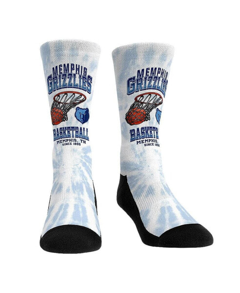 Men's and Women's Socks Memphis Grizzlies Vintage-Inspired Hoop Crew Socks