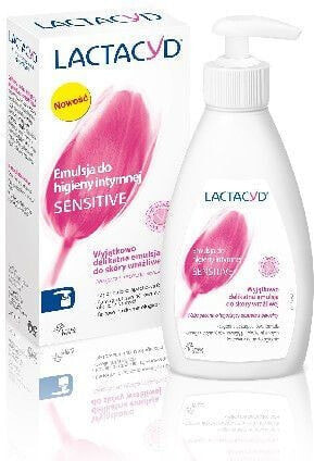 Lactacyd Sensitive Emulsja do higieny intymnej z pompką 200ml