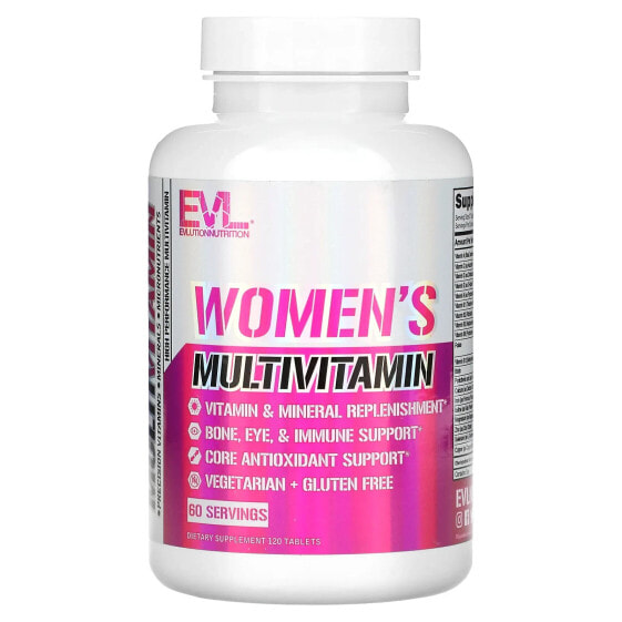 Витамины для женщин Evlution Nutrition Women's Multivitamin, 120 таблеток
