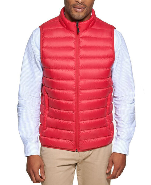 Жилет мужской утепленный Club Room Quilted Packable Puffer vest, созданный для Macy's