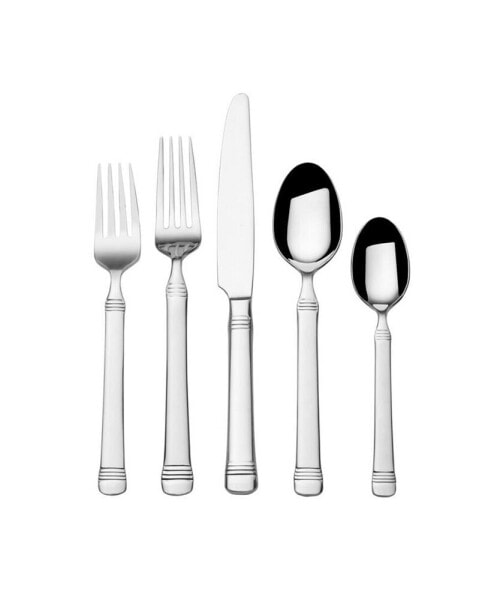 Everyday Bistro Band 20 Pieces Flatware Set