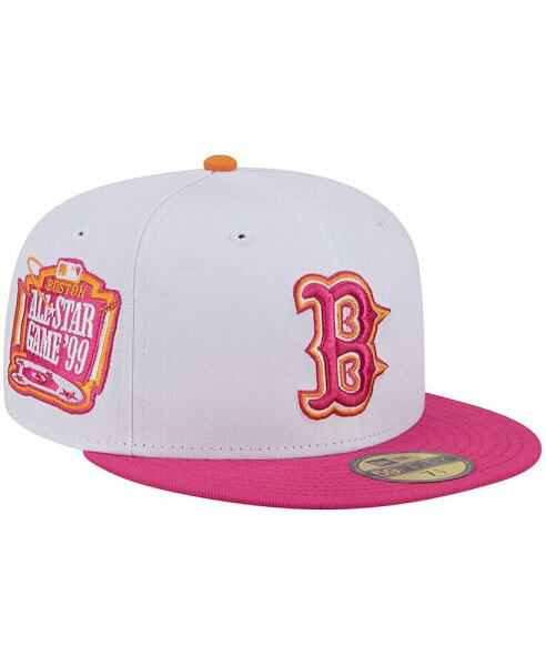 Men's White, Pink Boston Red Sox 1999 MLB All-Star Game 59FIFTY Fitted Hat