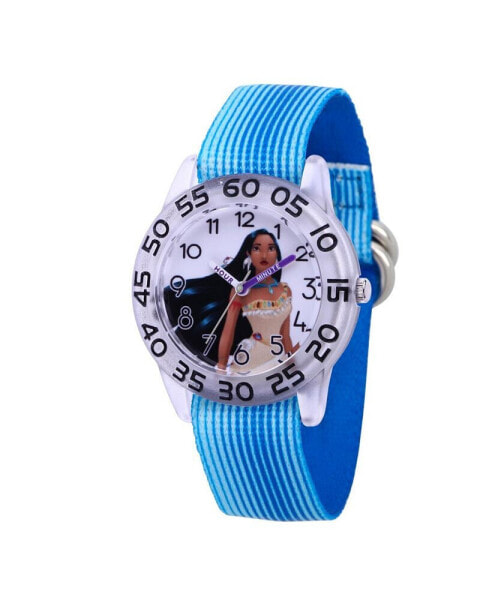Наручные часы для девочек ewatchfactory disney Princess Pocahontas из прозрачного пластика 32 мм