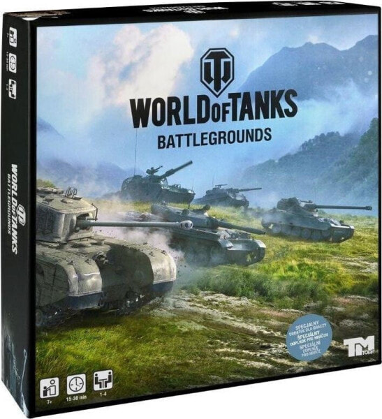Tm Toys Gra planszowa World of Tanks: Battlegrounds