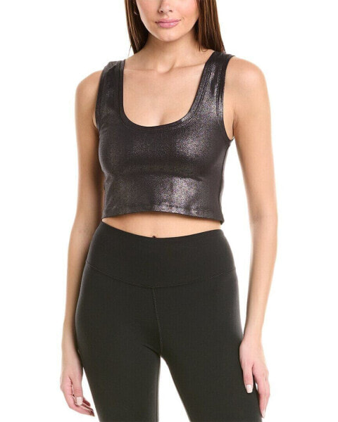 Terez Tlc Sparkle Crop Top Women's