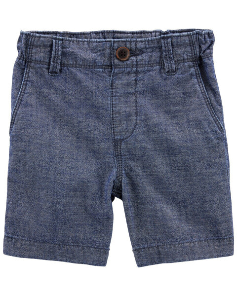 Baby Chambray Shorts 24M