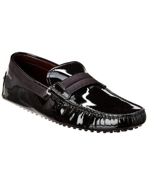 Tod’S Gommino Patent Loafer Men's Black 6
