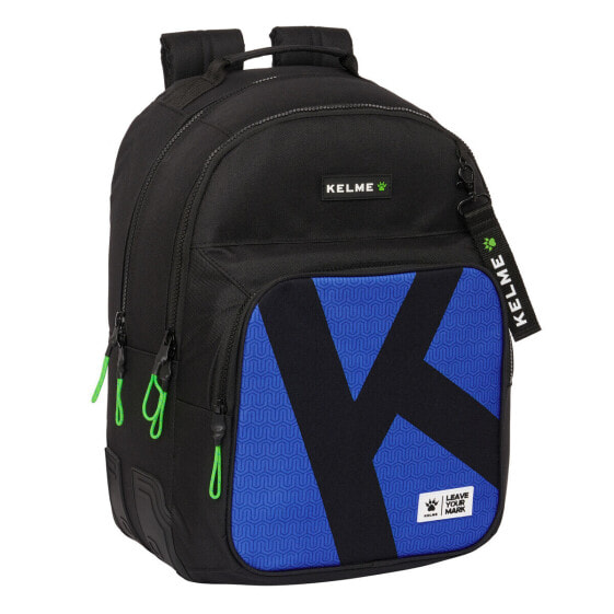 Школьный рюкзак Kelme Royal Синий Чёрный 32 x 42 x 15 cm