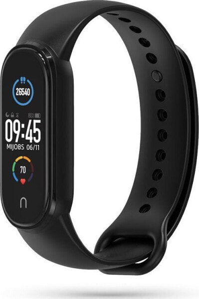 Tech-Protect Pasek silikonowy Mi Smart Band 5 czarny