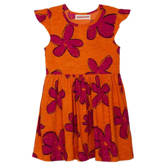 NADADELAZOS Lotus Flower Short Dress