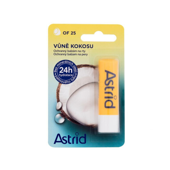 Astrid Coconut Lip Balm SPF25 4,8 g lippenbalsam für Frauen