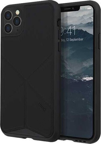 Чехол для смартфона Uniq Transforma iPhone 11 Pro Max черный/черный