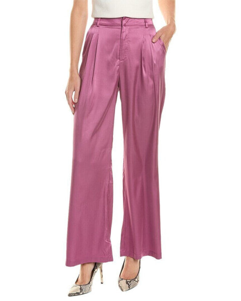 Emmie Rose Pleated Pant Women's Pink S