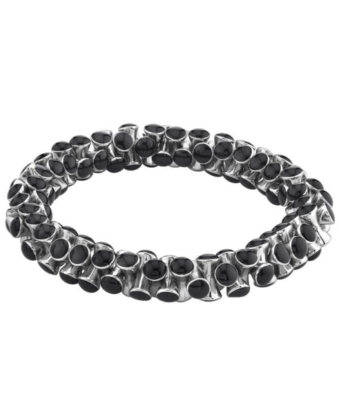 Silver-Tone Stretch Bracelet