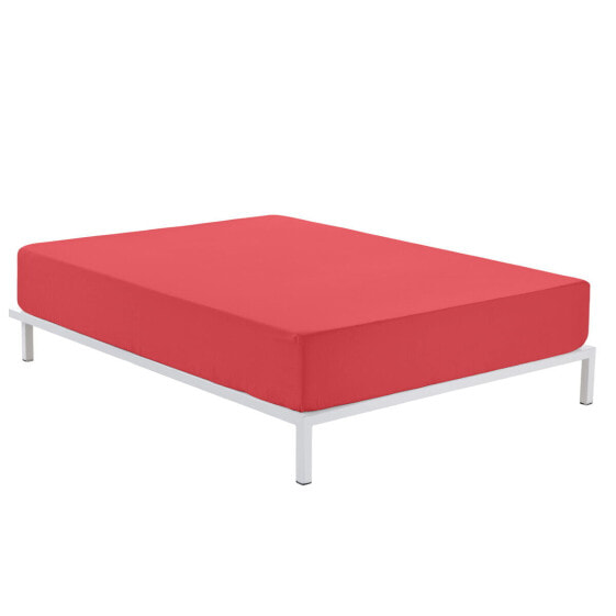 Fitted bottom sheet Alexandra House Living Red 160 x 190/200 cm