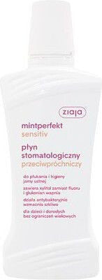 Ziaja Mintperfekt Sensitiv Płyn stomatologiczny przeciwpróchniczy 500ml