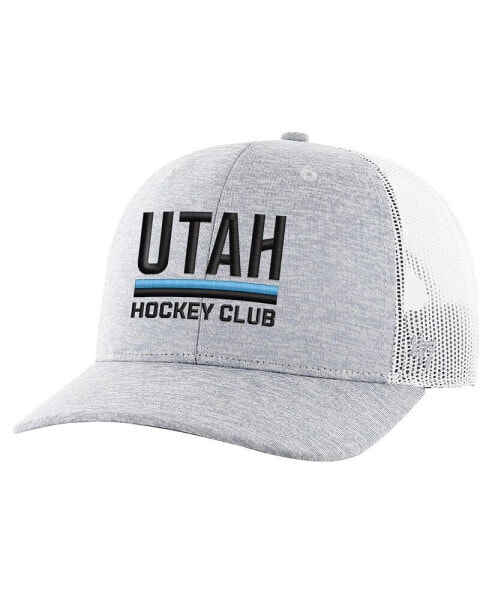 Men's Gray Utah Hockey Team Harrington Adjustable Trucker Hat