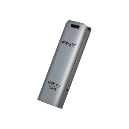 PNY FD128ESTEEL31G-EF - 128 GB - 3.2 Gen 1 (3.1 Gen 1) - 20 MB/s - Slide - Stainless steel