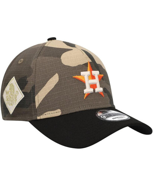 Men's Houston Astros Camo Crown A-Frame 9FORTY Adjustable Hat