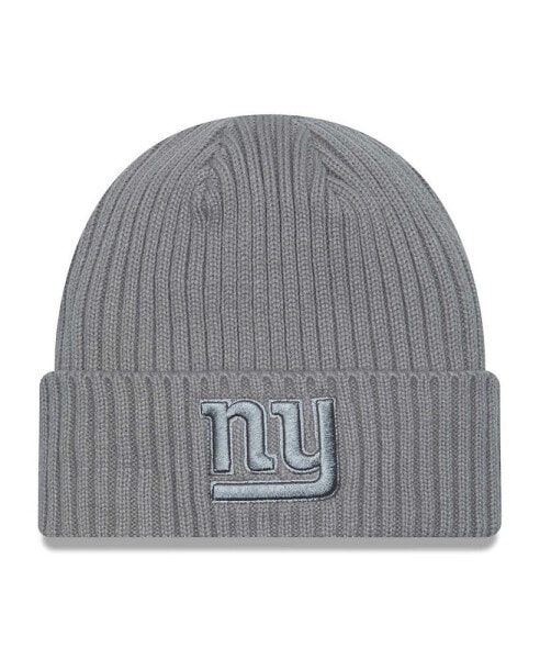 Men's Gray New York Giants Color Pack Cuffed Knit Hat