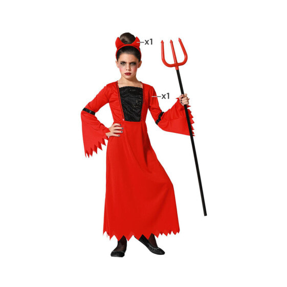 Маскарадные костюмы для детей Th3 Party 5254 Красный Демон (2 Предметы)