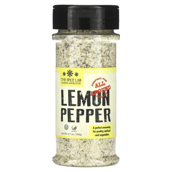 Lemon Pepper Seasoning, 6.7 oz (190 g)