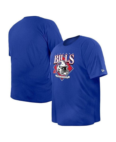 Men's Royal Buffalo Bills Big and Tall Helmet T-shirt