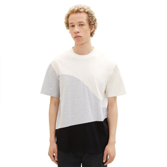 TOM TAILOR 1037671 Relaxed Cutline short sleeve T-shirt